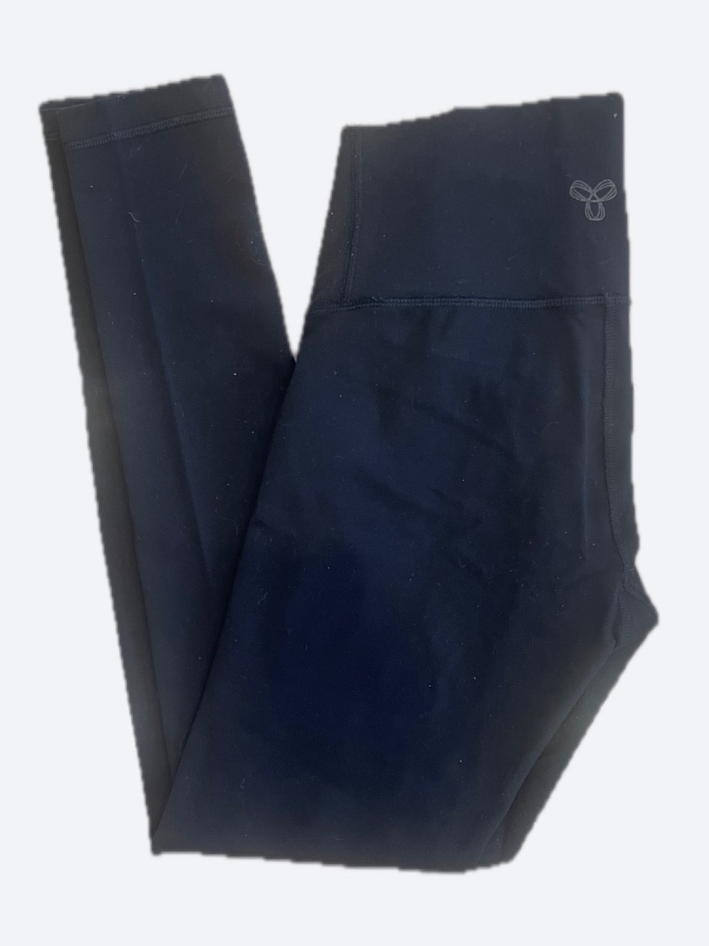 TNA Aritzia Thick Cotton Atmosphere High Rise Leggings Tan Black XS